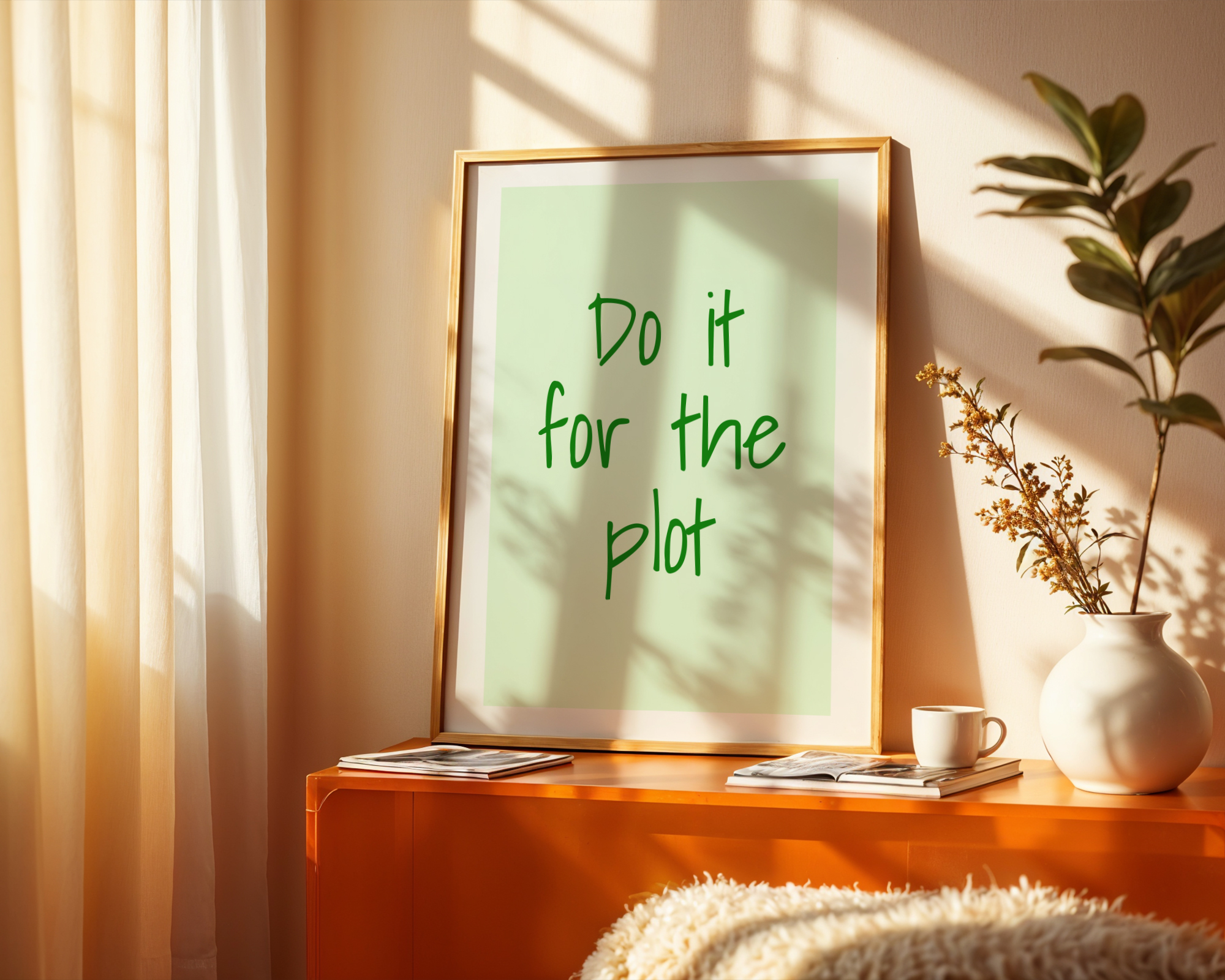 Do it for the Plot Do it for the Plot