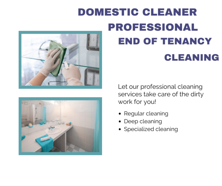 Domestic professional end of tenancy house cleaning in the of city of london 768x644
