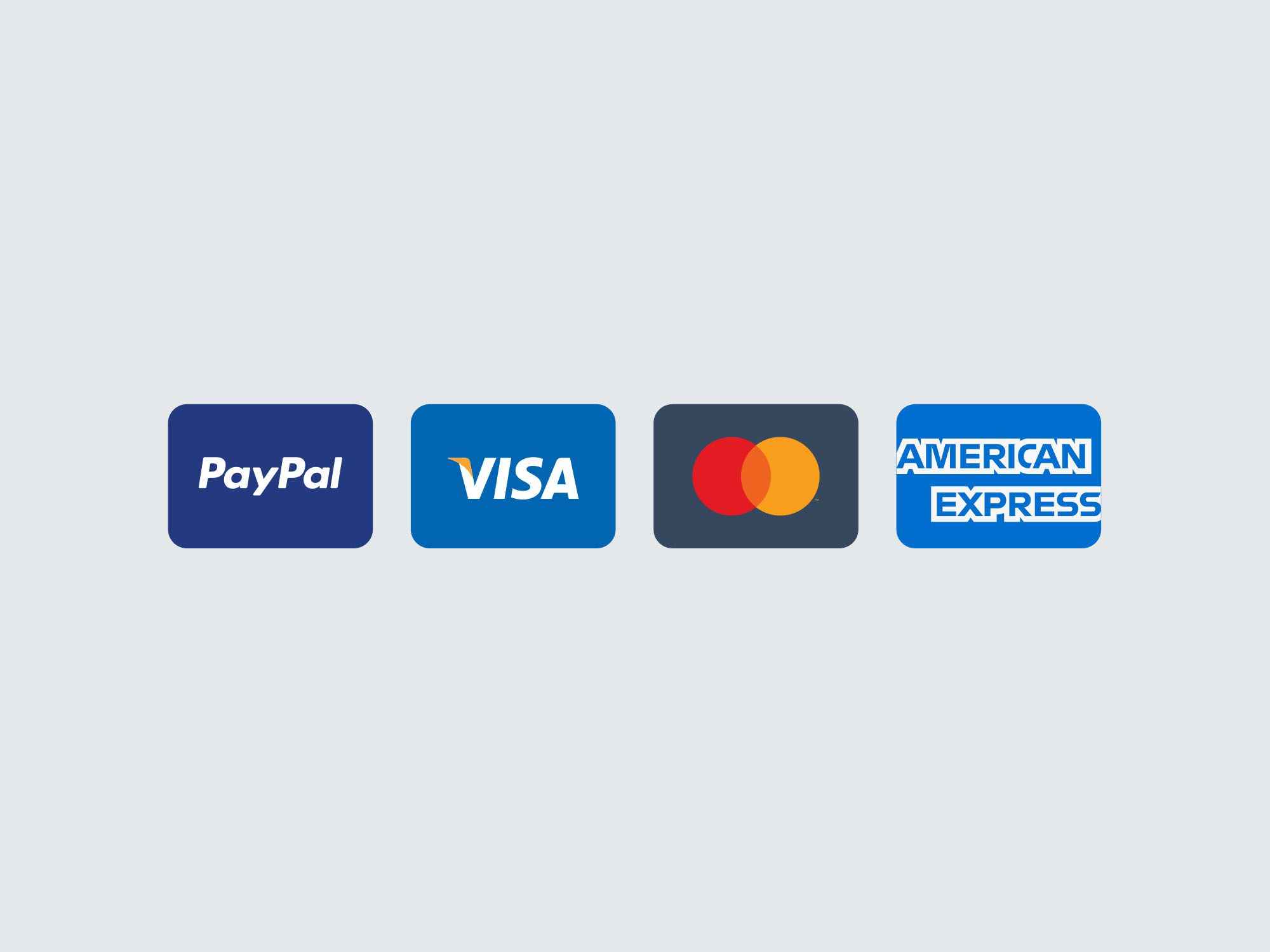 Essential Minimal Payment Icons