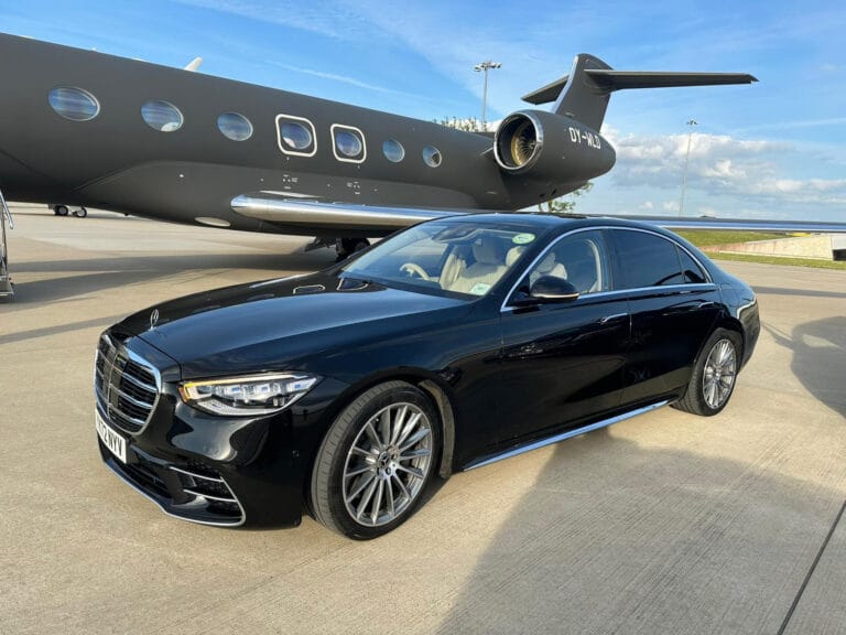 Luxury NEW SHAPE Black S Class Mercedes AMG Line 768x576