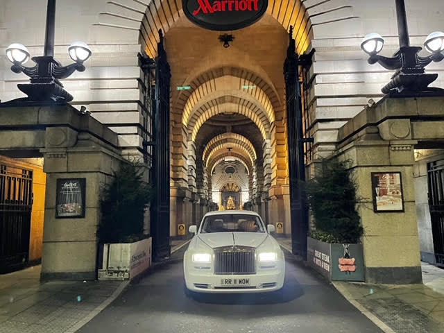 Luxury Rolls Royce Phantom Chauffeur Service London