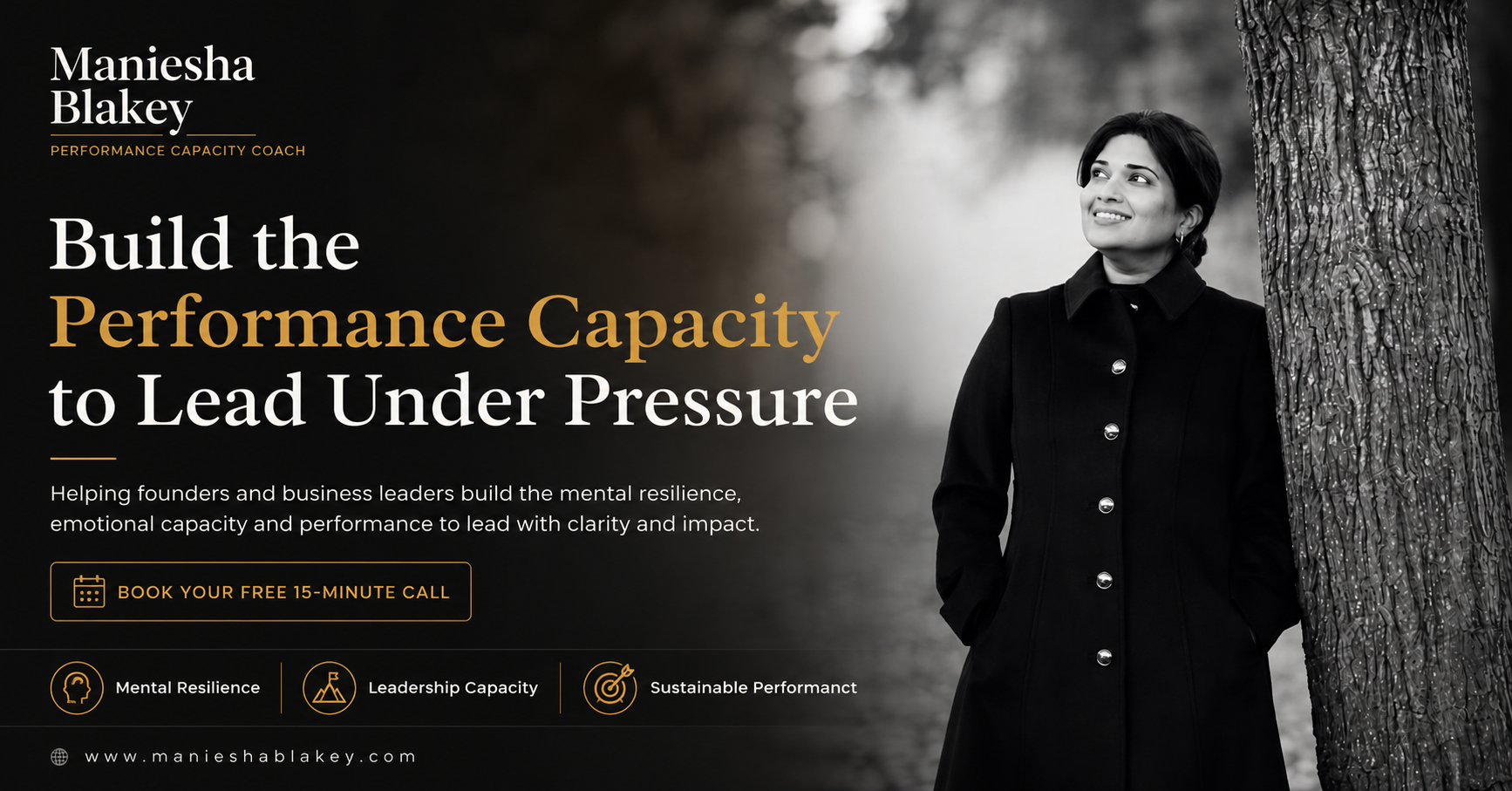 Maniesha Blakey Performance Capacity Coach for Founders and Business Leaders