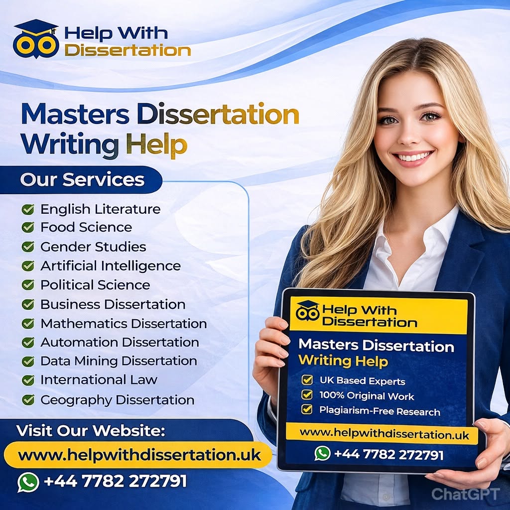 Masters Dissertation Writing Help