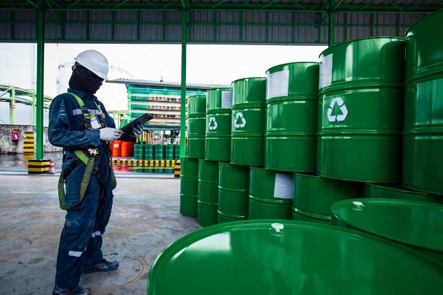 Oil Recycling Banner