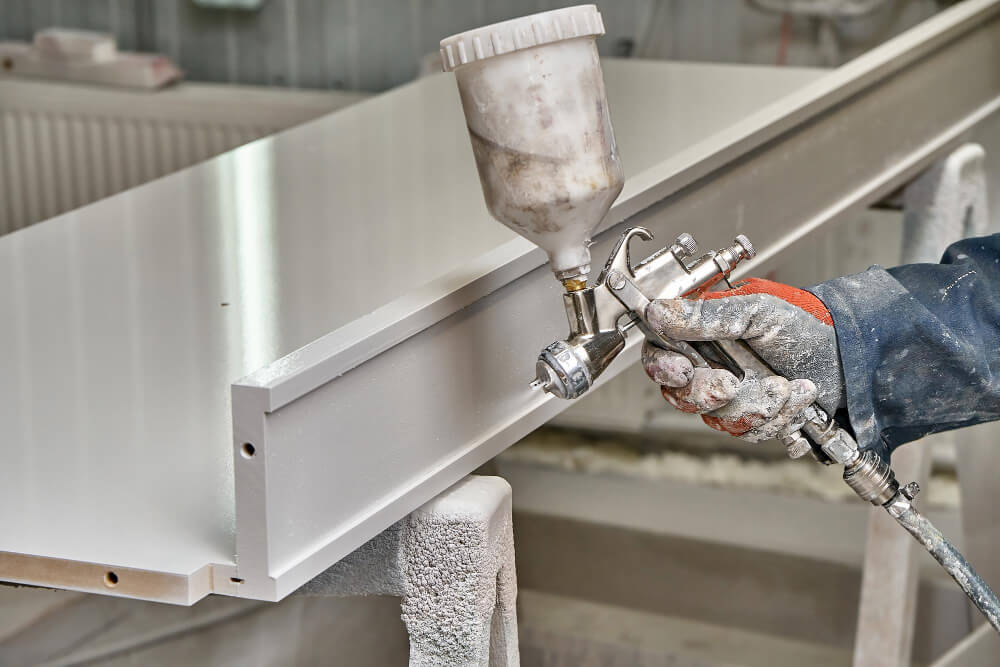 Respraying Kitchen Cabinets banner