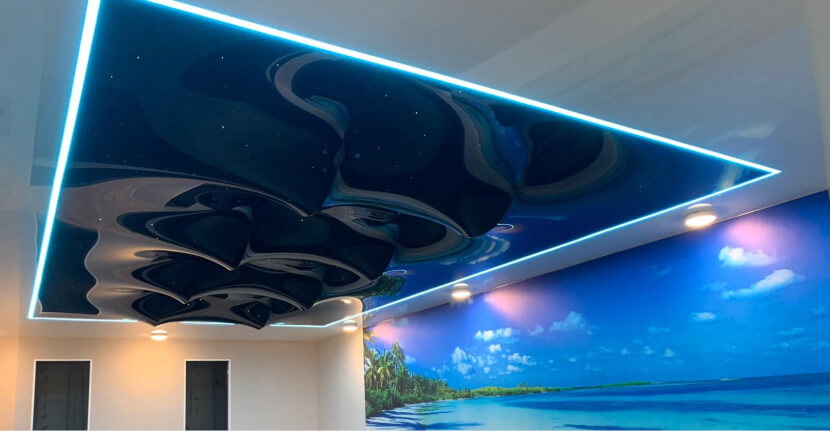 Stretch Fabric Ceiling