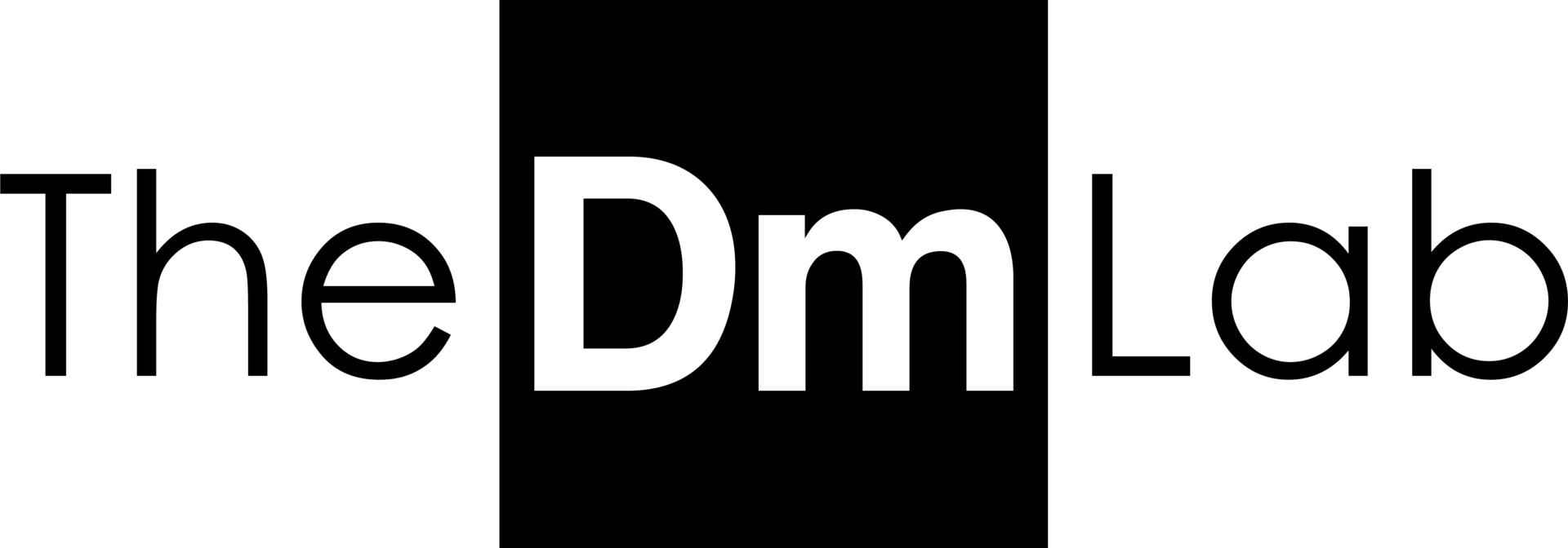 The DM Lab Logo 1920x672
