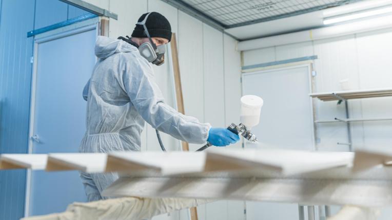 Window Frame Spraying banner