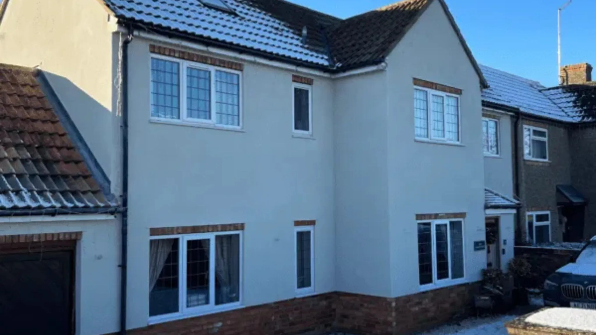 house rendering cost in the uk