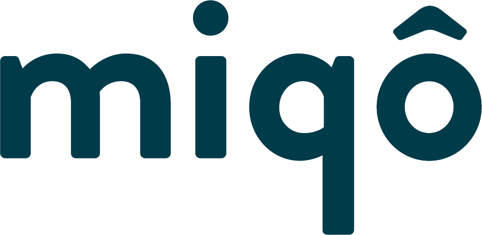 miqo logo DARK GREEN