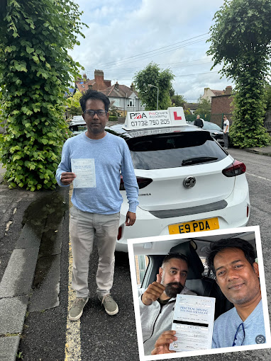 pass driving test pic