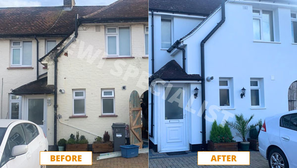 solid wall cavity insulation project