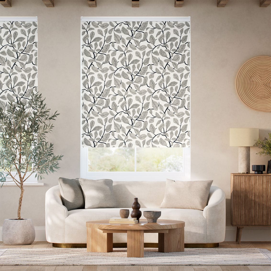sweet bay charcoal 36 roller blind 1
