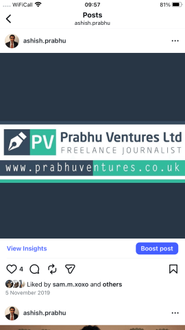 Prabhu Ventures Limited