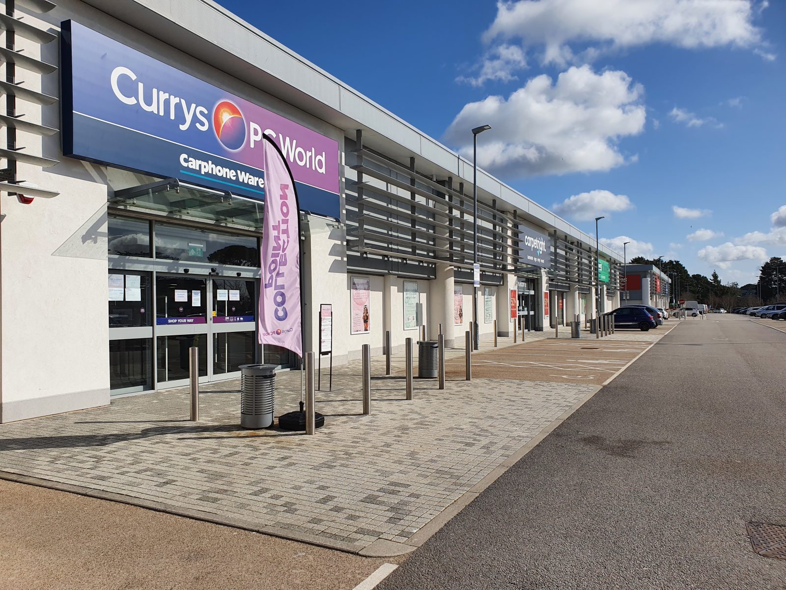 A Currys store, not these premises