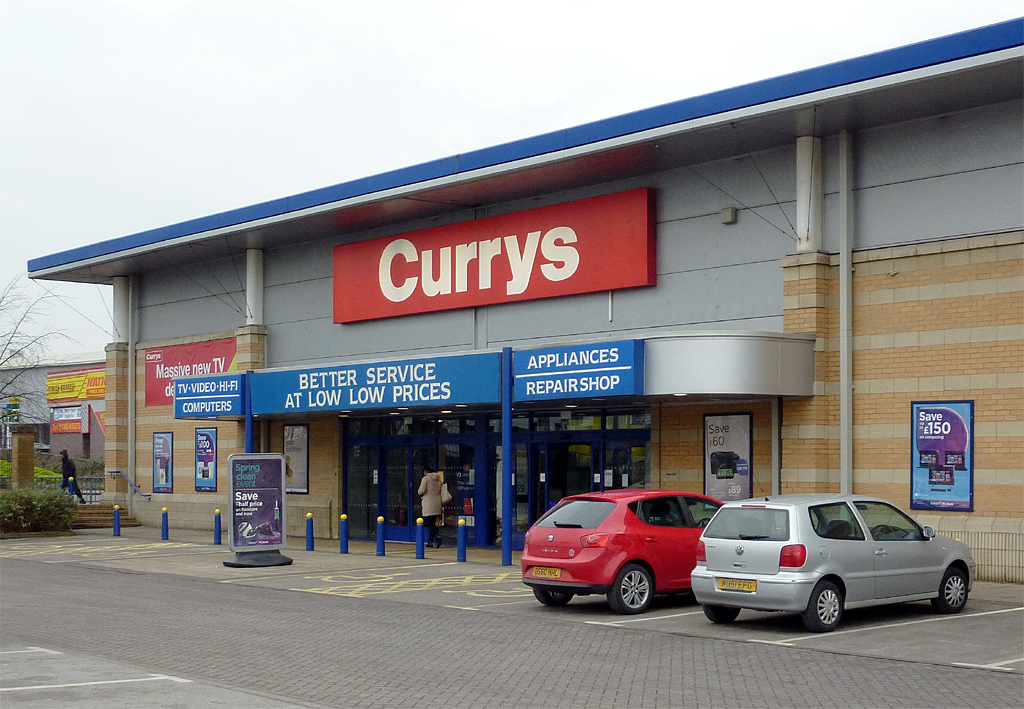 A Currys store, not these premises
