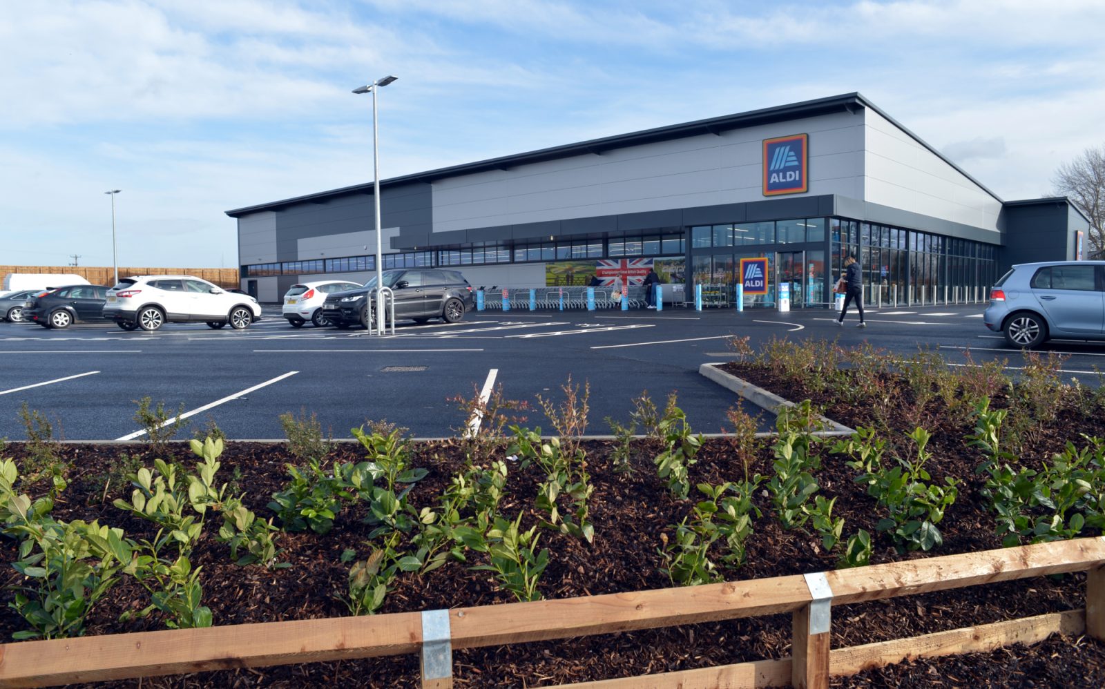 A Aldi store, not these premises