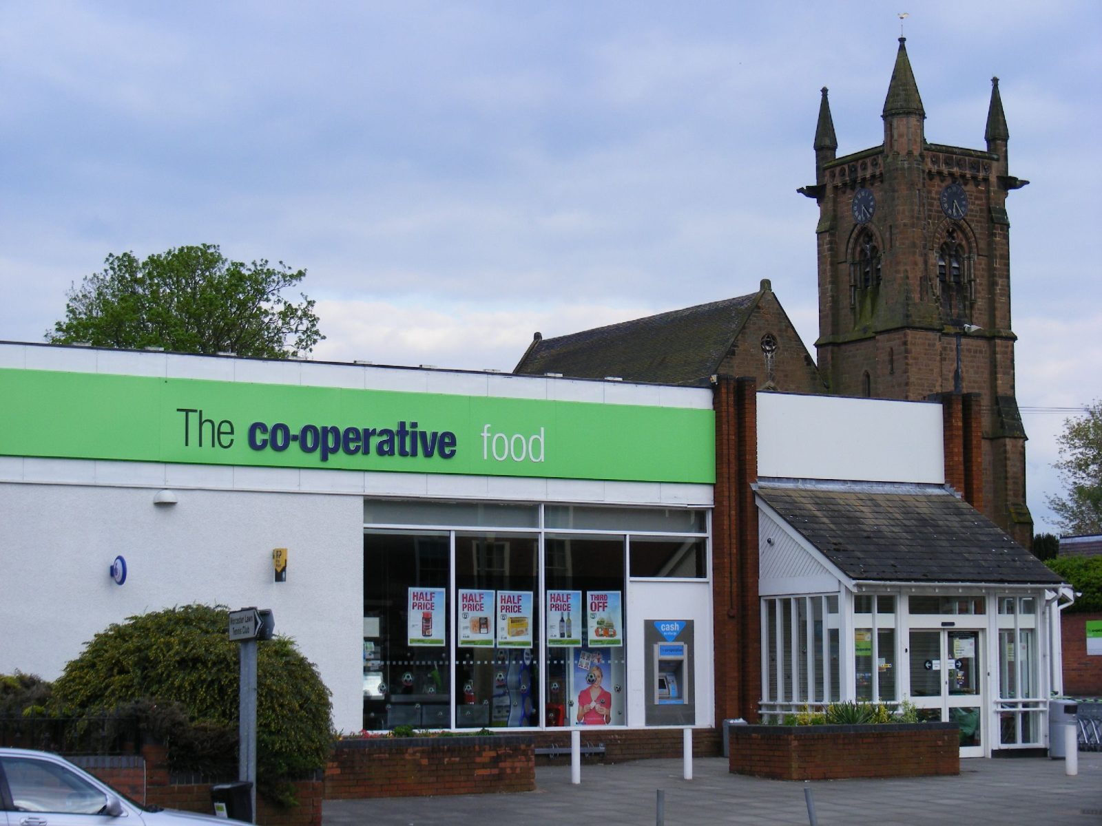 A Co-op Food store, not these premises