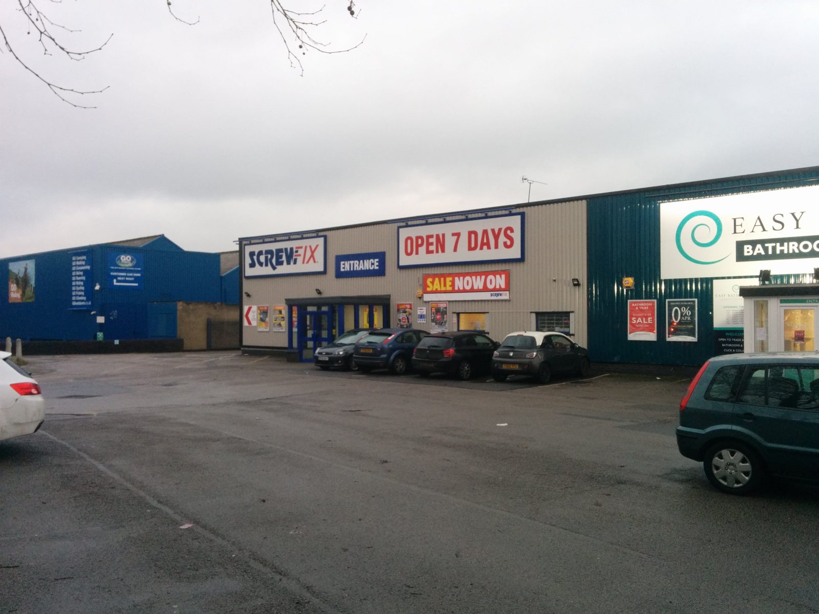 A Screwfix store, not these premises