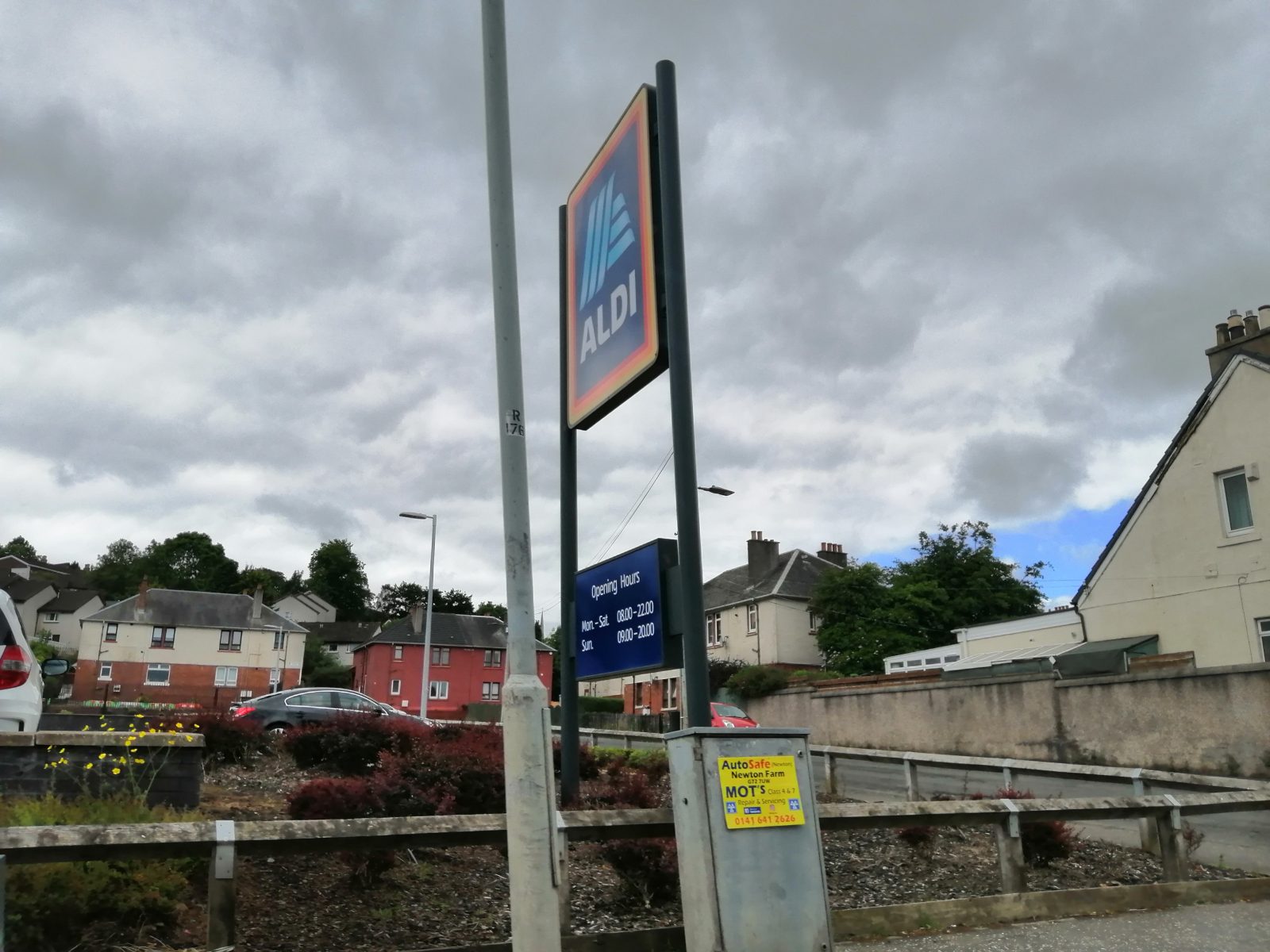 A Aldi store, not these premises