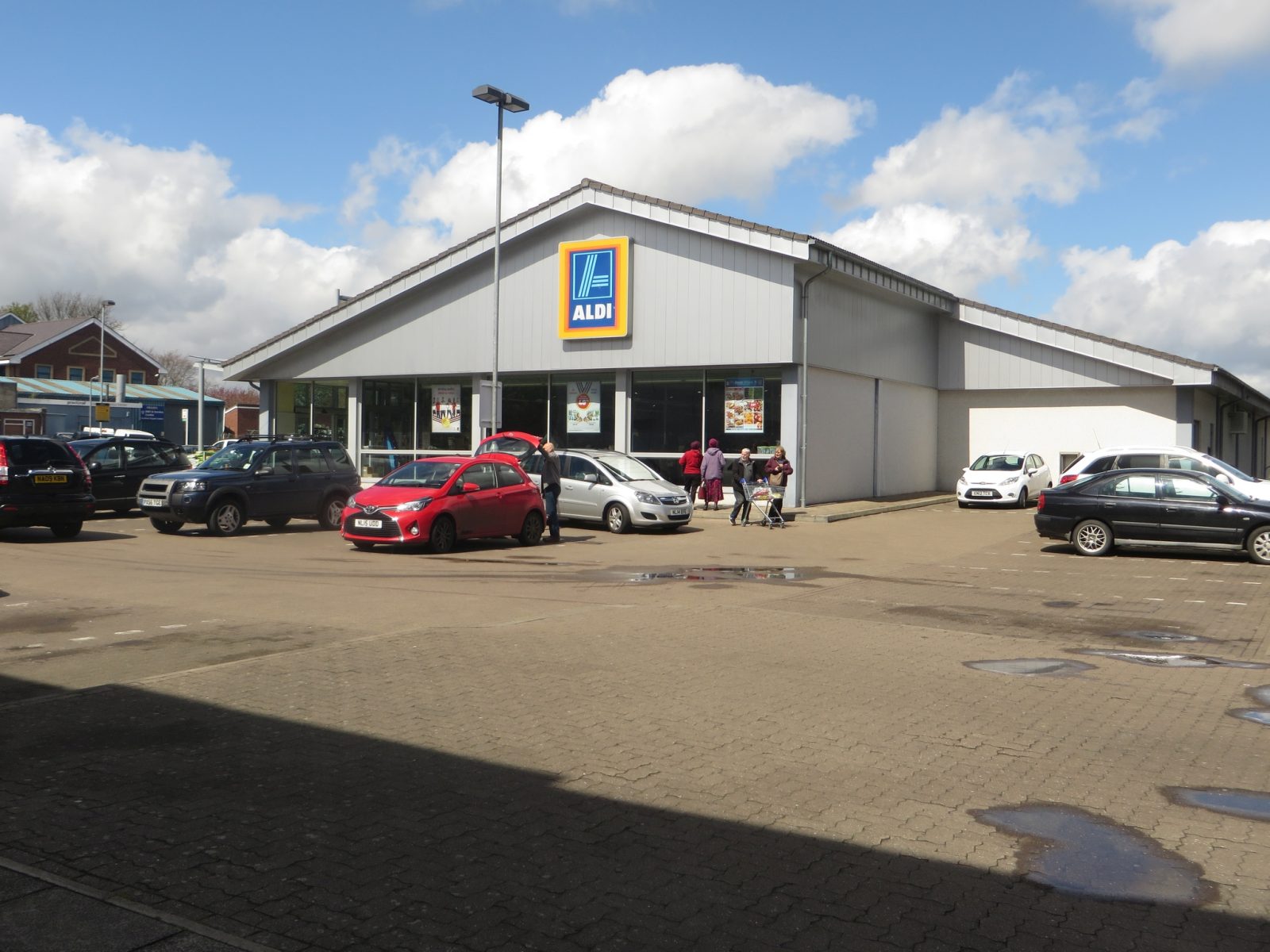 A Aldi store, not these premises