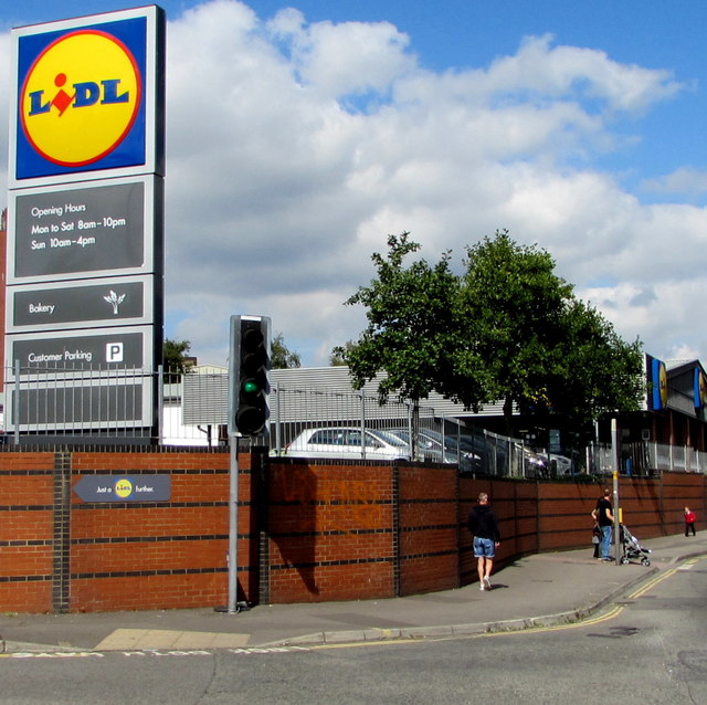 A Lidl store, not these premises