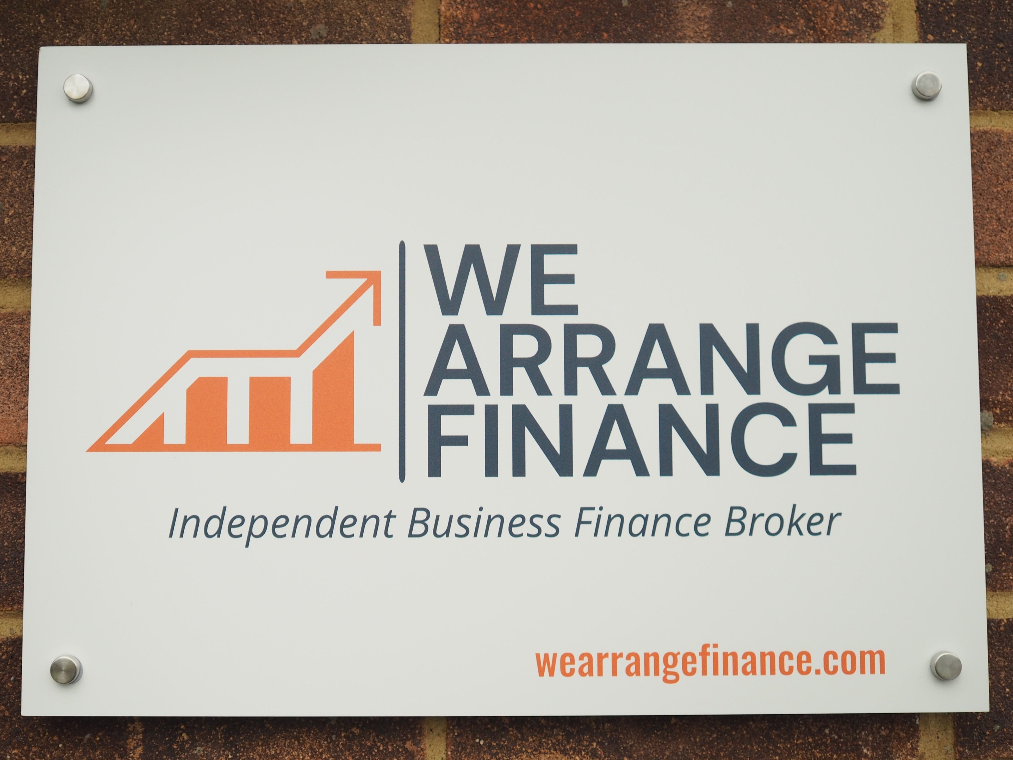 we arrange finance office sign